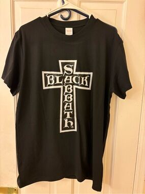 Black Sabbath Graphic Band Tee - Black Size Large
